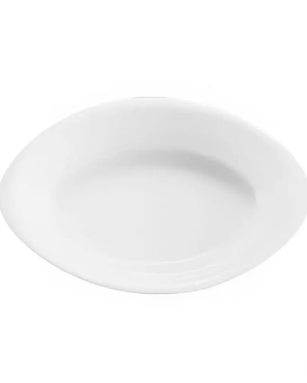Khay Nướng Oval Hall China HL45440AWHA 266 ml Sứ Trắng