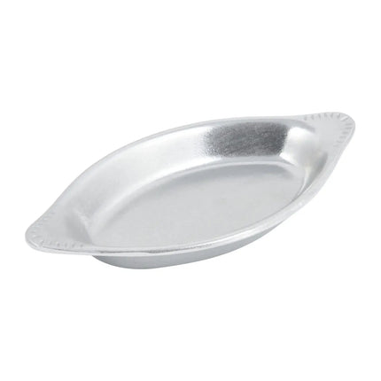Khay Nướng Rarebit Bon Chef 5035 Hình Oval 237 ml - Nhôm Lớp Mạ Pewter-Glo
