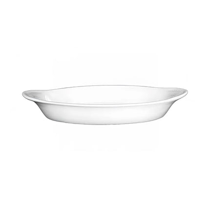 Khay Nướng Rarebit ITI WRO-12-EW Hình Oval 355 ml - Sứ Trắng European White