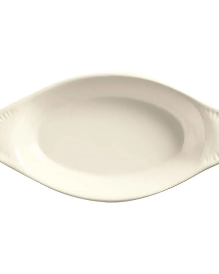 Khay Nướng Rarebit Libbey OAG-6-DF Hình Oval 177 ml - Sứ Trắng