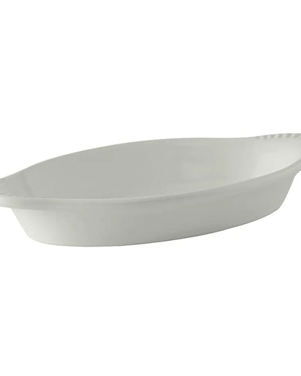 Khay Nướng Welsh Rarebit Tuxton BWN-150 Hình Oval 503 ml - Gốm Trắng