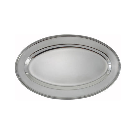 Khay Oval Winco OPL-14 35.6 x 22.2 cm, Thép Không Gỉ