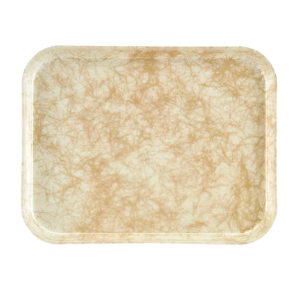 Khay Phục Vụ Cambro 46526 Sợi Thủy Tinh Camtray® 15.2 x 10.8 cm Galaxy Antique Parchment Gold