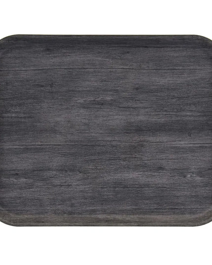 Khay Phục Vụ Chữ Nhật Cambro 1418DC815 Camtray 35.6x45.7 cm Fiberglass Màu Xám Than