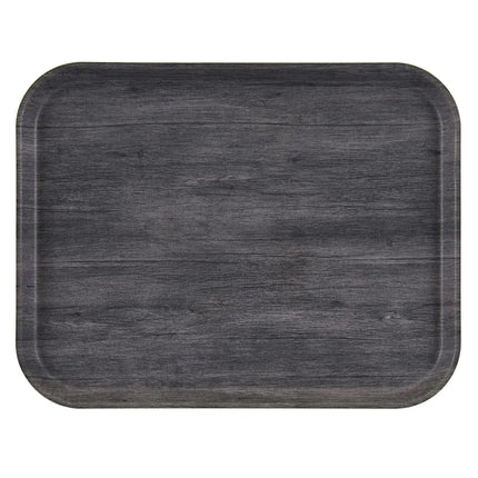 Khay Phục Vụ Chữ Nhật Cambro 1418DC815 Camtray 35.6x45.7 cm Fiberglass Màu Xám Than