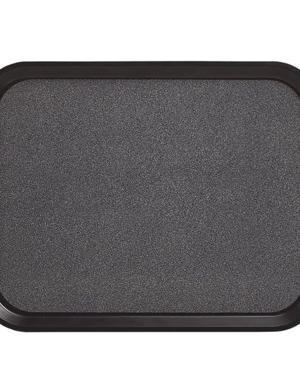 Khay Phục Vụ Chữ Nhật Cambro 1418VC382 Versa Camtray 35.6 x 45.7 cm - Fiberglass, Màu Đen/Đen Vân Sỏi