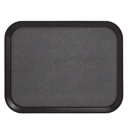 Khay Phục Vụ Chữ Nhật Cambro 1418VC382 Versa Camtray 35.6 x 45.7 cm - Fiberglass, Màu Đen/Đen Vân Sỏi