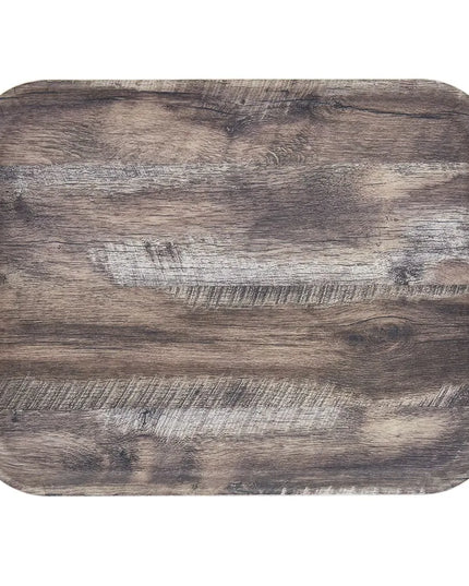 Khay Phục Vụ Chữ Nhật Cambro 1520DC825 Camtray 38.1 x 50.8 cm - Fiberglass, Màu Dark Oak