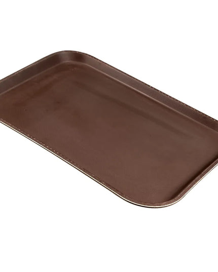 Khay Phục Vụ Chữ Nhật Camtread Cambro 1418CT138 35.6x45.7 cm, Sợi Thủy Tinh, Màu Tavern Tan