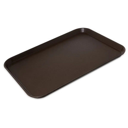 Khay Phục Vụ Chữ Nhật Carlisle 2216GR2Q076 Griptite 2 55.9x40.6 cm Fiberglass Nâu