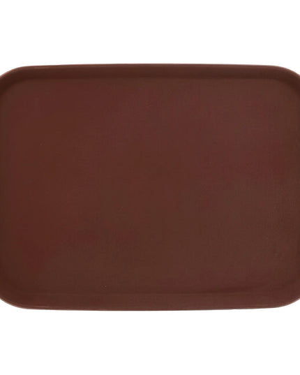 Khay Phục Vụ Chữ Nhật GET NS-1014-BR Melamine Màu Nâu 25.4 x 35.6 cm