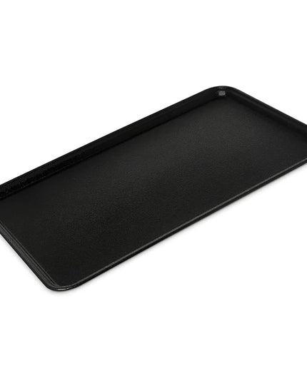 Khay Phục Vụ Chữ Nhật Griptite™ 2 Carlisle 3253GR2004 53.3 x 33 cm, Fiberglass, Màu Đen