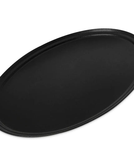 Khay Phục Vụ Hình Oval Carlisle Griptite™ 2 3100GR2004 78.7 x 61 cm - Sợi Thủy Tinh, Màu Đen