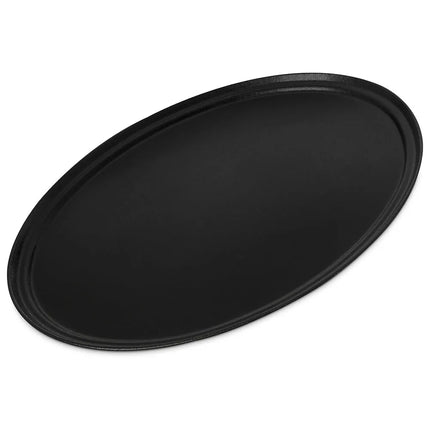 Khay Phục Vụ Hình Oval Carlisle Griptite™ 2 3100GR2004 78.7 x 61 cm - Sợi Thủy Tinh, Màu Đen