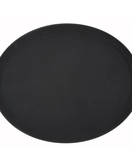 Khay Phục Vụ Hình Oval Winco TFG-2622K 66 x 55.9 cm - Sợi Thủy Tinh, Màu Đen