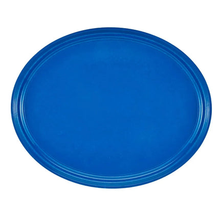 Khay Phục Vụ Oval Cambro 2500123 Fiberglass 48.9x61 cm Màu Xanh Amazon