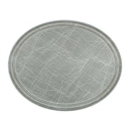 Khay Phục Vụ Oval Cambro 2500215 Fiberglass 48.9x61 cm Màu Xám Abstract