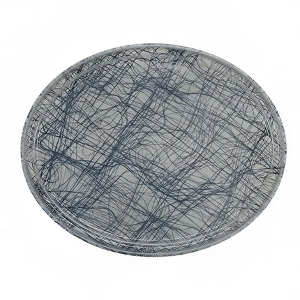 Khay Phục Vụ Oval Cambro 2500277 Fiberglass 48.9x61 cm Màu Xám Swirl