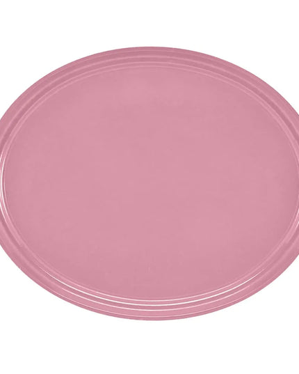Khay Phục Vụ Oval Cambro 2500409 Fiberglass 48.9x61 cm Màu Blush