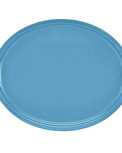 Khay Phục Vụ Oval Cambro 2500518 Fiberglass 48.9x61 cm Màu Robin Egg Blue