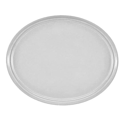 Khay Phục Vụ Oval Cambro 2700107 55.9x68.6 cm Nhựa Sợi Thủy Tinh Màu Xám Ngọc Trai