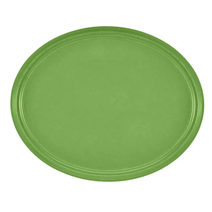 Khay Phục Vụ Oval Cambro 2700113 55.9x68.6 cm Nhựa Sợi Thủy Tinh Màu Xanh Limeade