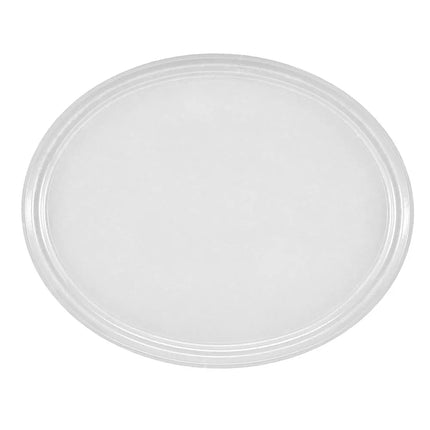 Khay Phục Vụ Oval Cambro 2700148 55.9x68.6 cm Nhựa Sợi Thủy Tinh Màu Trắng