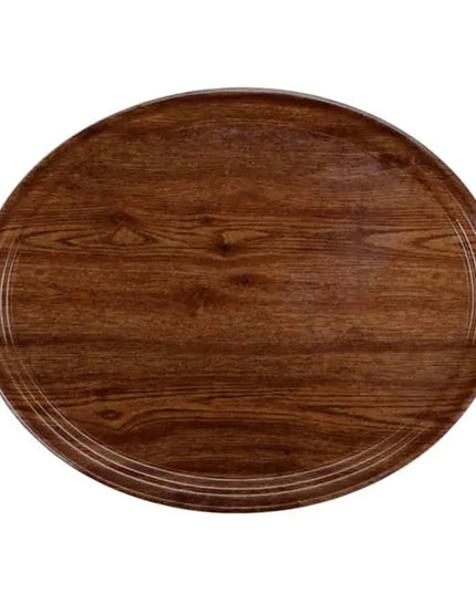 Khay Phục Vụ Oval Cambro 2700304 Camtray® 55.9 x 68.3 cm - Fiberglass, Màu Country Oak