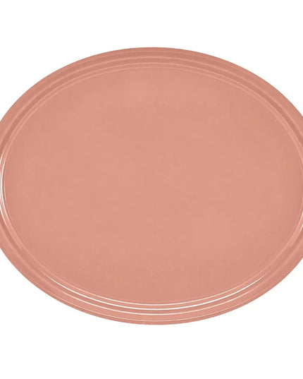Khay Phục Vụ Oval Cambro 2700409 55.9x68.6 cm Nhựa Sợi Thủy Tinh Màu Hồng Phấn