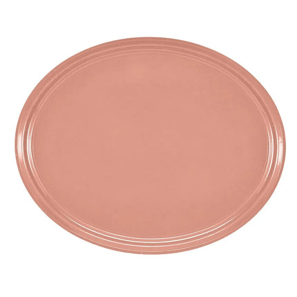 Khay Phục Vụ Oval Cambro 2700409 55.9x68.6 cm Nhựa Sợi Thủy Tinh Màu Hồng Phấn