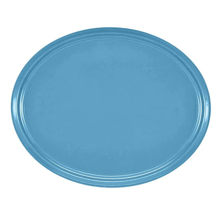 Khay Phục Vụ Oval Cambro 2700518 55.9x68.6 cm Nhựa Sợi Thủy Tinh Màu Robin Egg Blue