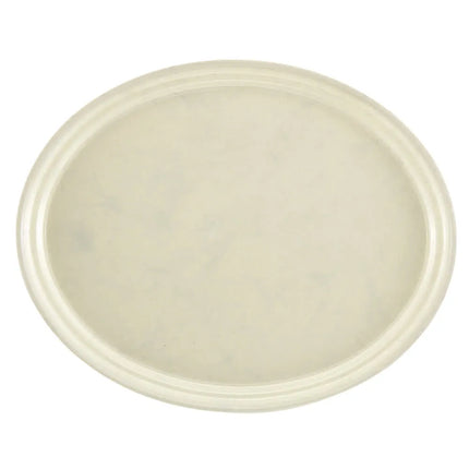 Khay Phục Vụ Oval Cambro 2700531 55.9x68.6 cm - Fiberglass, Bạc Galaxy Antique Parchment