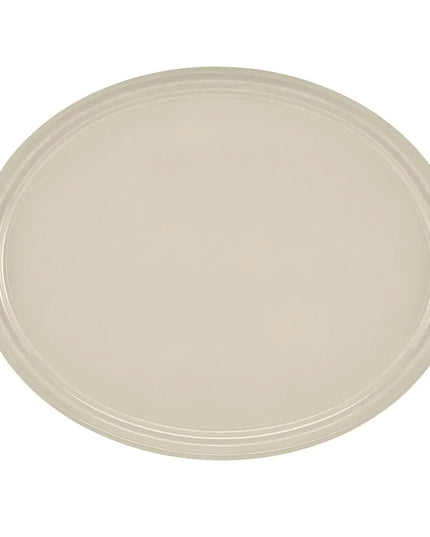Khay Phục Vụ Oval Cambro 2700538 55.9x68.6 cm - Fiberglass, Trắng Cottage