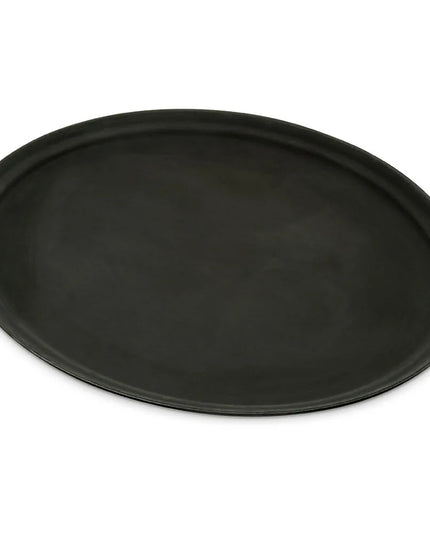 Khay Phục Vụ Oval Carlisle 2700GR2004 68.7 x 56.7 cm - Fiberglass, Màu Đen