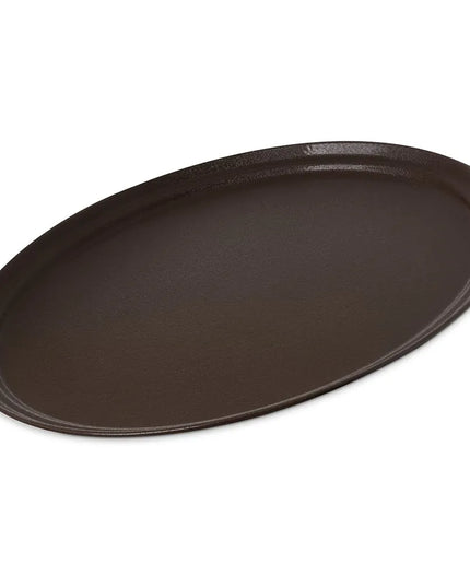 Khay Phục Vụ Oval Carlisle Griptite™ 2 2500GR2076 61 x 48.3 cm - Fiberglass, Màu Nâu