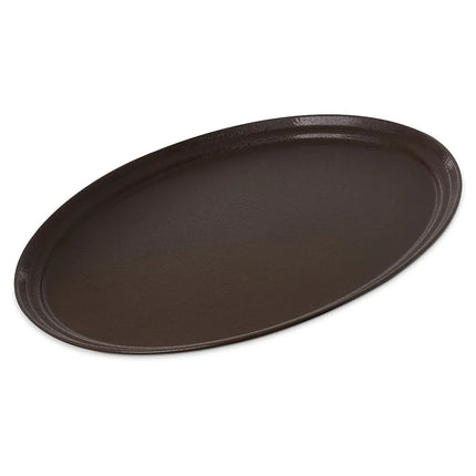 Khay Phục Vụ Oval Carlisle Griptite™ 2 2500GR2076 61 x 48.3 cm - Fiberglass, Màu Nâu