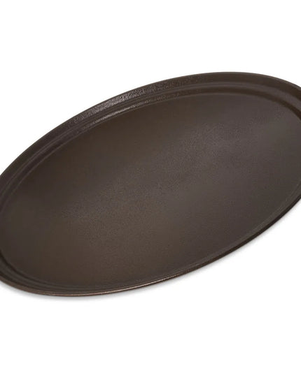 Khay Phục Vụ Oval Carlisle Griptite™ 2 2700GR2076 68.6 x 55.9 cm - Fiberglass, Màu Nâu