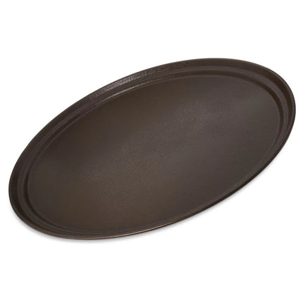 Khay Phục Vụ Oval Carlisle Griptite™ 2 2700GR2076 68.6 x 55.9 cm - Fiberglass, Màu Nâu
