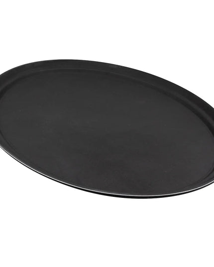 Khay Phục Vụ Oval GET NS-2500-BK - 63.5x50.8 cm, Melamine, Màu Đen