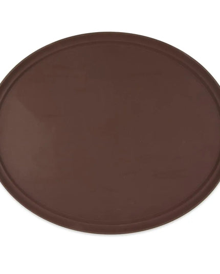 Khay Phục Vụ Oval GET NS-3100-BR 78.7 x 63.5 cm - Melamine, Màu Nâu