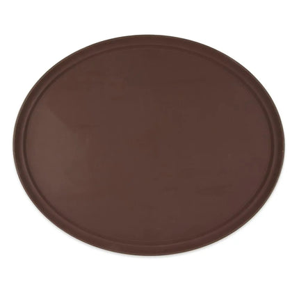 Khay Phục Vụ Oval GET NS-3100-BR 78.7 x 63.5 cm - Melamine, Màu Nâu