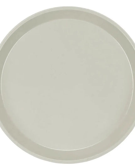Khay Phục Vụ Tròn Cambro 1000101 25.4 cm, Sợi Thủy Tinh, Màu Antique Parchment