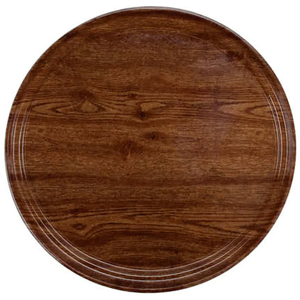 Khay Phục Vụ Tròn Cambro 1000304 Fiberglass 25.4 cm - Vân Country Oak