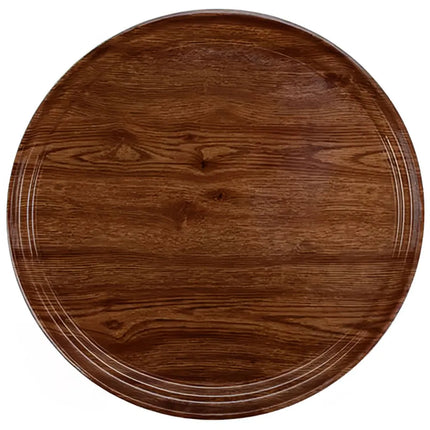 Khay Phục Vụ Tròn Cambro 1100304 Fiberglass 27.9 cm - Vân Country Oak