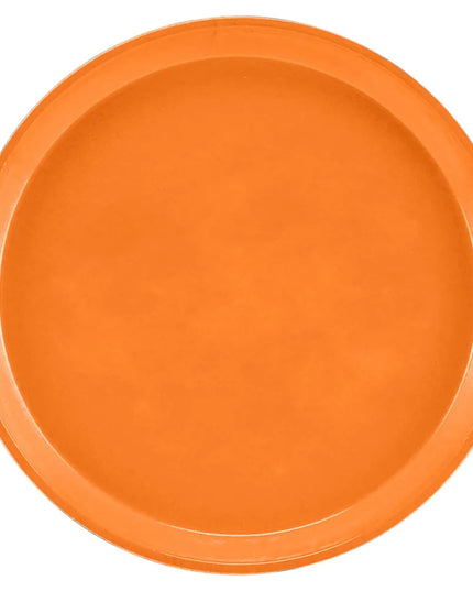 Khay Phục Vụ Tròn Cambro 1200222 Fiberglass 30.5 cm - Orange Pizzazz