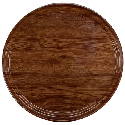 Khay Phục Vụ Tròn Cambro 1200304 Camtray 30.5 cm, Fiberglass, Country Oak
