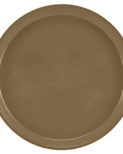 Khay Phục Vụ Tròn Cambro 1200513 Fiberglass 30.5 cm - Bay Leaf Brown