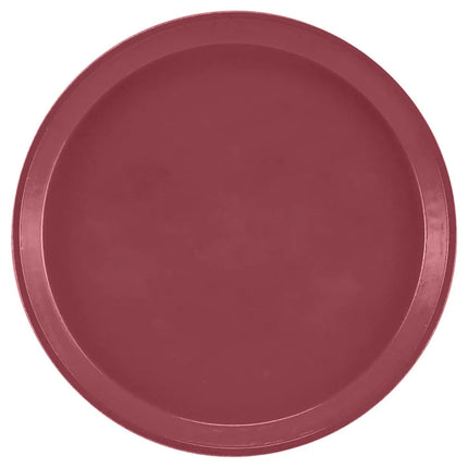 Khay Phục Vụ Tròn Cambro 1300410 Fiberglass 33 cm - Raspberry Cream