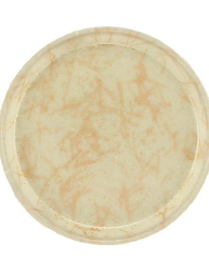 Khay Phục Vụ Tròn Cambro 1300526 Fiberglass 33 cm - Galaxy Antique Parchment Gold