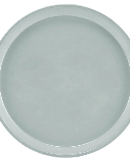 Khay Phục Vụ Tròn Cambro 1400107 Fiberglass 35.6 cm - Xám Pearl Gray